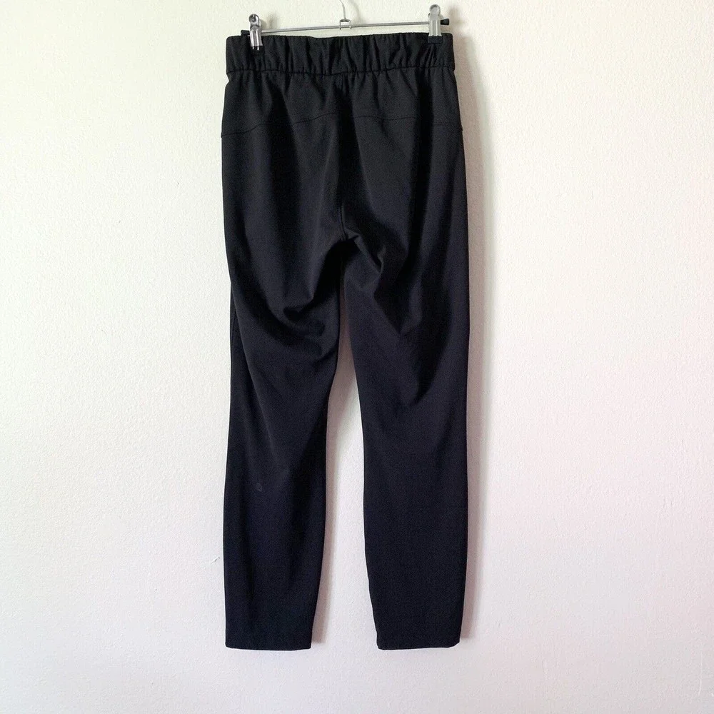 Lululemon On The Fly Pant *28" 2 Black Travel 7/8 Length Full-On Luxtreme W5ALWS - Picture 4 of 6